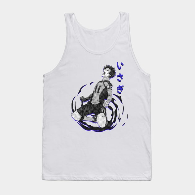 blue lock anime - Yoichi Isagi Tank Top by Abdoss